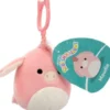 Squishmallows Bamse - Maudie Æsel - Med Klips - 9 CM