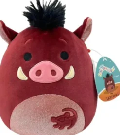 Squishmallows Bamse - Pumba - Disney - Løvernes Konge - 20 CM