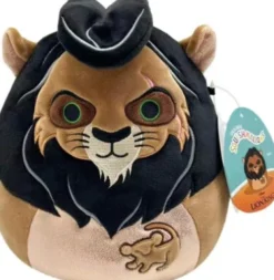 Squishmallows Bamse - Scar - Disney - Løvernes Konge - 20 CM