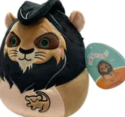 Squishmallows Bamse - Scar - Disney - Løvernes Konge - 20 CM