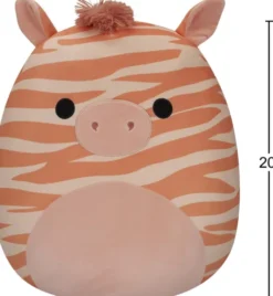 Squishmallows Bamse - Zebra Josue - 50 CM