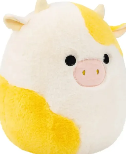 Squishmallows - Fuzz A Mallows Bodie Ko Bamse - 30 CM