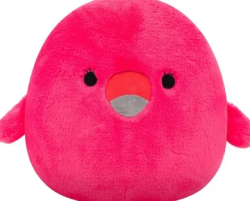 Squishmallows - Fuzz A Mallows Cookie Flamingo Bamse - 40 CM