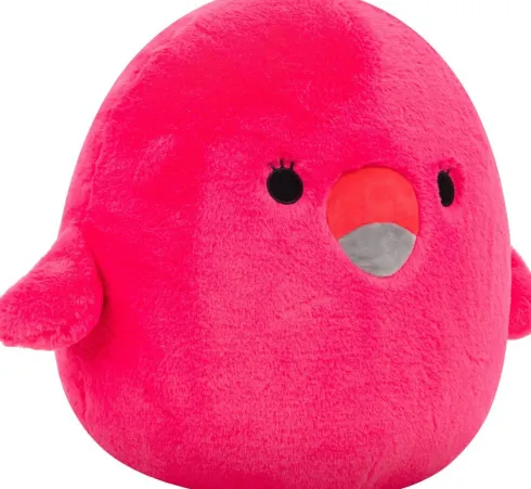 Squishmallows - Fuzz A Mallows Cookie Flamingo Bamse - 40 CM