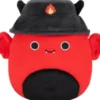 Squishmallows - Halloween Dante Rød Djævel Bamse - 19 CM
