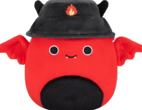 Squishmallows - Halloween Dante Rød Djævel Bamse - 19 CM