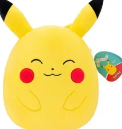 Squishmallows - Happy Pikachu Bamse - Pokemon - 25 CM