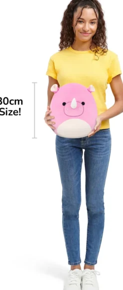 Squishmallows - Norma Jean Næsehorn Bamse - 30 CM