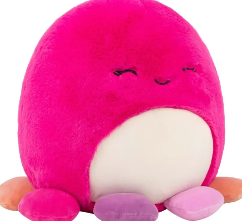 Squishmallows - Octavia Blæksprutte Bamse - Fuzz A Mallows - 30 CM