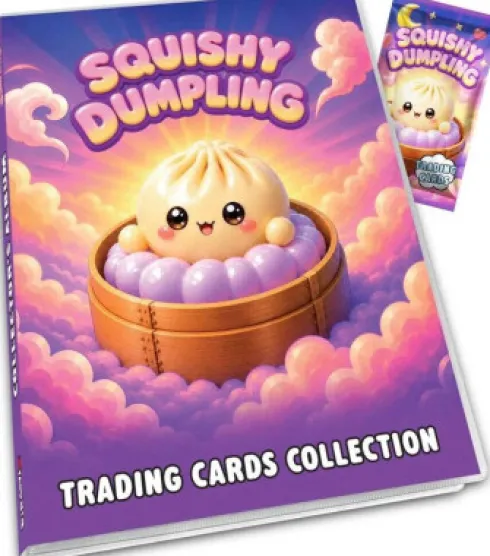 Squishy Dumplings - Album Incl. 1 Foilpack - 384-0002