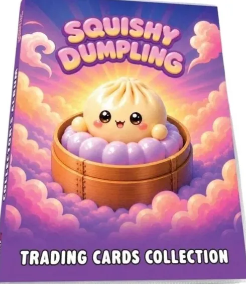 Squishy Dumplings - Album Incl. 1 Foilpack - 384-0002