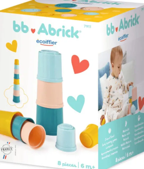 Stablekopper - 8 Dele - Ecoiffier Abrick