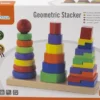 Stablelegetøj - Geometriske Stabletårne - Træ - Viga