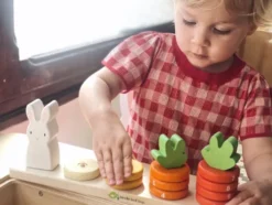 Stablelegetøj Med Tal - Gulerodsbed - Tender Leaf
