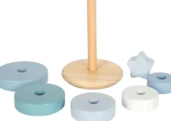 Stabletårn - Træ - Blå - Small Foot