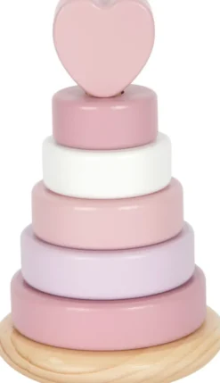 Stabletårn - Træ - Pink - Small Foot