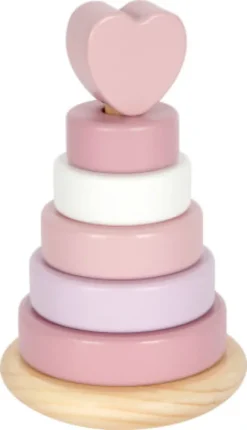 Stabletårn - Træ - Pink - Small Foot