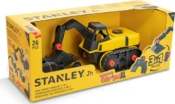 Stanley Jr. - 3 I 1 Xl Take Apart Sæt: Gravmaskine, Trykluftsbor Og Klo
