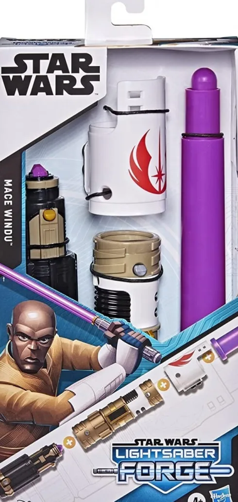 Star Wars - Lightsaber Forge - Mace Windu - Hasbro F1132/F1164