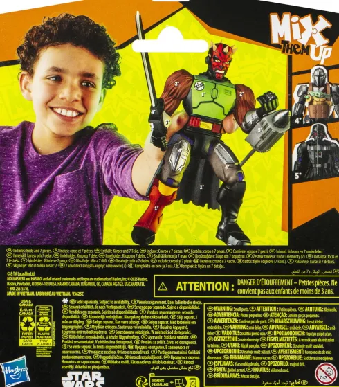 Star Wars - Mixmashers Figur - 12 CM - Assorteret - Hasbro F9479