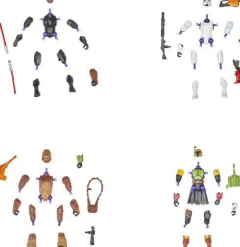 Star Wars - Mixmashers Figur - 12 CM - Assorteret - Hasbro F9479
