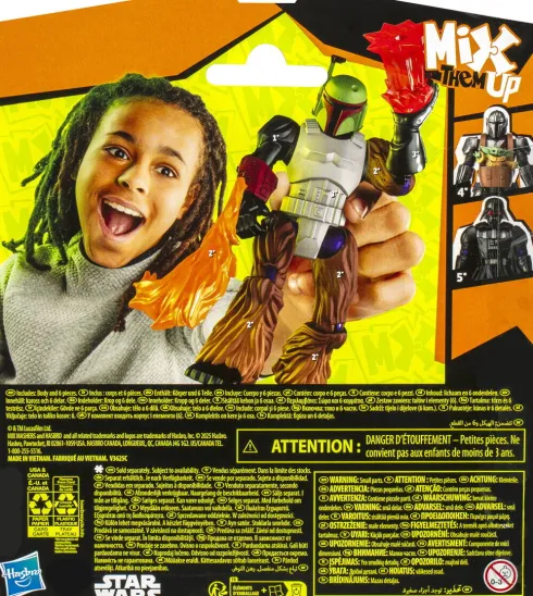 Star Wars - Mixmashers Figur - 12 CM - Assorteret - Hasbro F9479