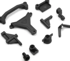 Steering Posts, Ackerman & Servo Plate - 540426 - Blackzon