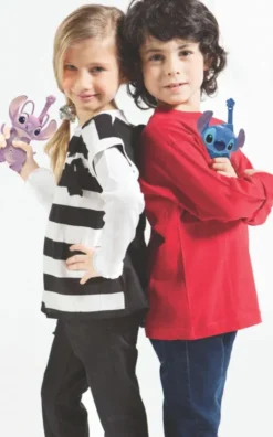 Stitch & Angel - Walkie Talkies - 3D - 2 Km - Lexibook