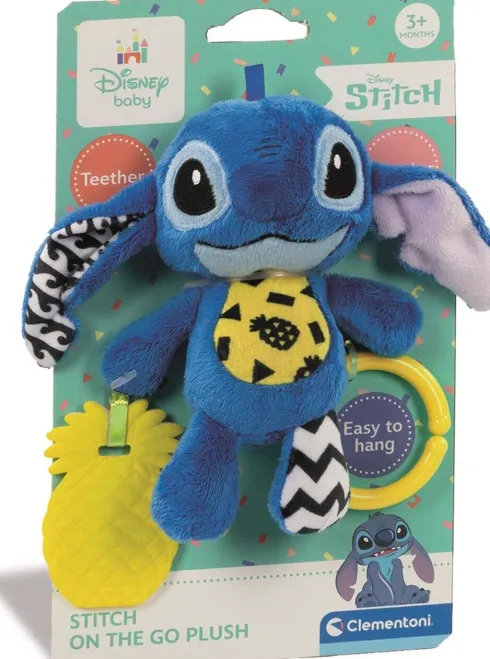 Stitch Bamse - Disney Baby - Aktivitetsbamse - Clementoni