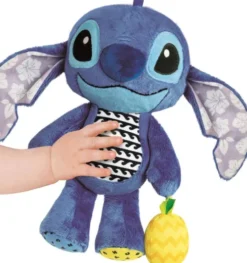 Stitch Bamse Med Ananas Rasle - Disney Baby - Clementoni