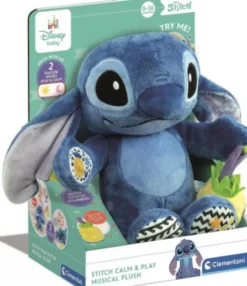 Stitch Bamse Med Lyd - Disney Baby - Clementoni
