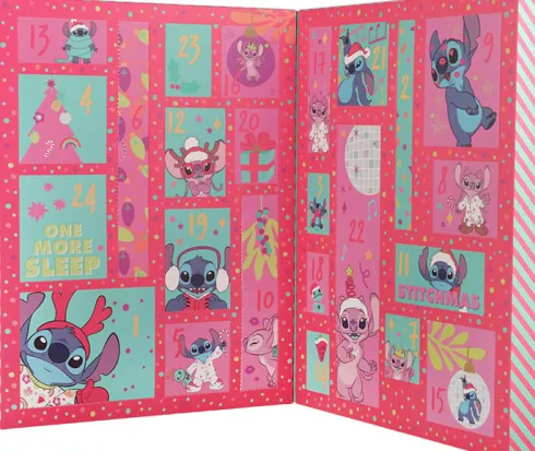 Stitch Julekalender - Papirvarer