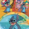 Stitch Puslespil - Disney - Super Color - 104 Brikker - Clementoni