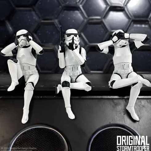 Stormtrooper Figurer - Three Wise Stormtroopers - 11 CM - 3 Stk