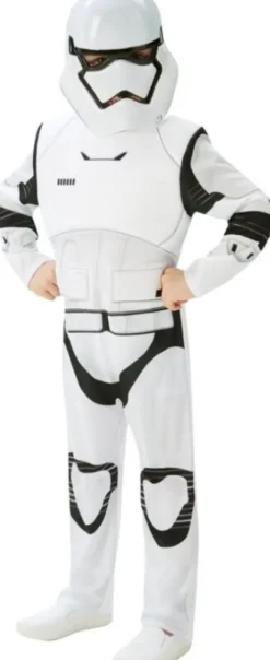 Stormtrooper Kostume / Udklædning - 5-6 År - Rubies