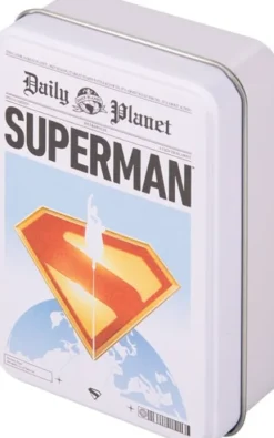 Superman Playing Cards In A Tin