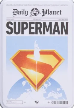 Superman Playing Cards In A Tin