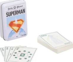 Superman Playing Cards In A Tin