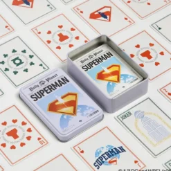 Superman Playing Cards In A Tin