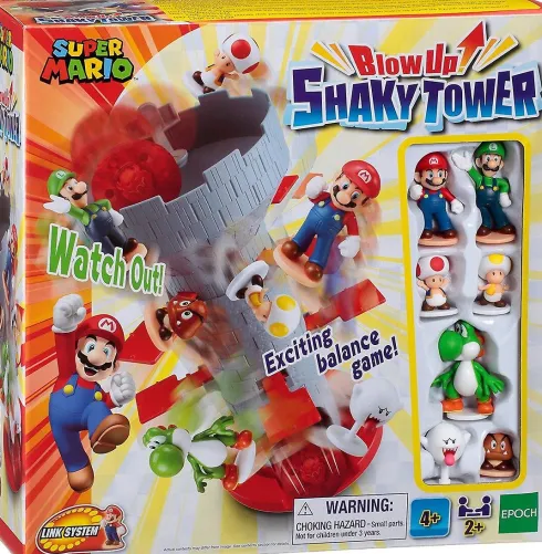 Super Mario - Balance Spil - Blow Up! Shaky Tower