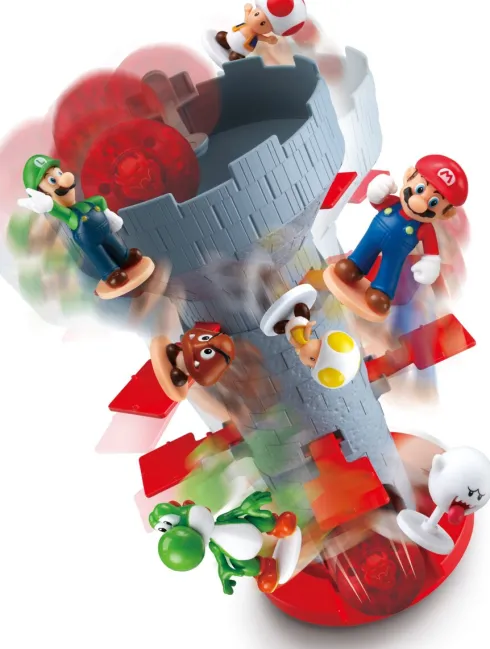 Super Mario - Balance Spil - Blow Up! Shaky Tower