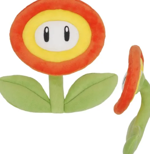 Super Mario Bamse - Flower Of Fire - 18 CM