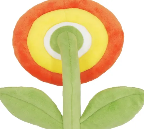 Super Mario Bamse - Flower Of Fire - 18 CM