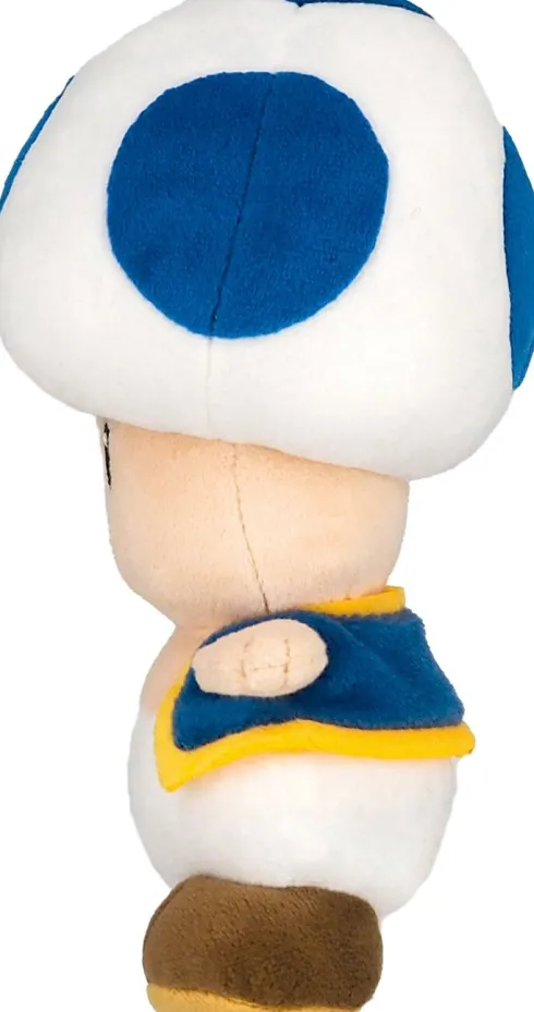 Super Mario Bamse - Toad Blue - Blå - 20 CM