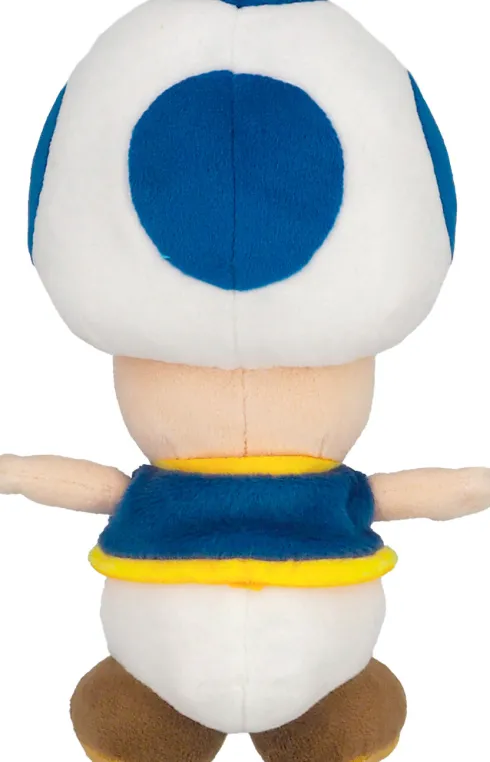 Super Mario Bamse - Toad Blue - Blå - 20 CM