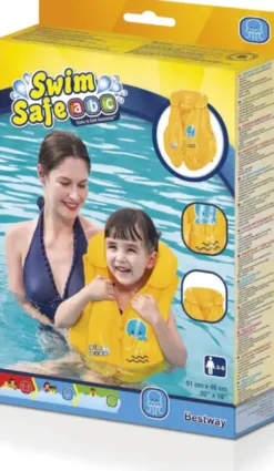Svømmevest - 3 År - Bestway Swim Safe Abc