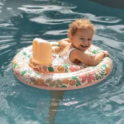 Swim Essentials - Baby Badering - 0-1 År - 69 CM - Blomster