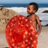Swim Essentials - Baby Badering - 0-1 År - 69 CM - Krabber - Rød