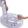 Swim Essentials - Badedyr 142 CM - Daisy Flowers Unicorn
