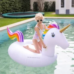 Swim Essentials - Badedyr 142 CM - Unicorn